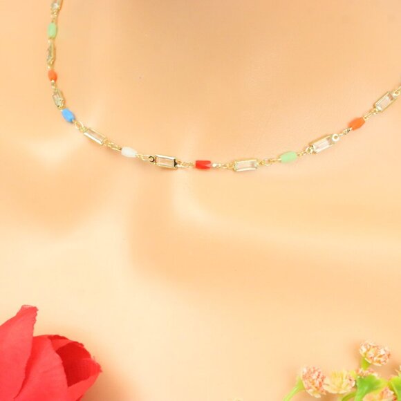 "Minimalist Necklace Chain, Elegant Jewelry for Women & Girls | MLCRC1816 - Picture 1 of 10